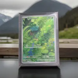 Bulbasaur 166/165 Pokemon TCG Illustration Rare Holo - SV 151 EN - Image 1