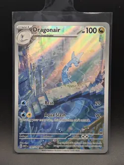 Pokemon TCG Dragonair 181/165 Illustration Rare SV:151 Near Mint - Image 1