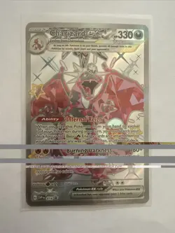 Pokemon Charizard EX SVP Holo Black Star Scarlet Violet Promo Card 074 NM - Image 1