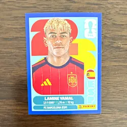 Panini Prizm FIFA World Cup 2026 Lamine Yamal Spain #15 Soccer Card - Image 1