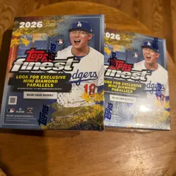 👉Lot of 2 of The NEW 2026 TOPPS FINEST Baseball Mega Boxes! SEALED!! 🔥 - Image 3