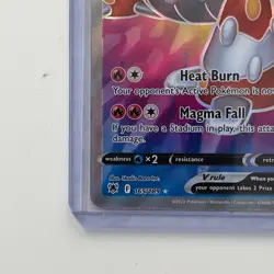 Heatran V (Full Art) 165/189 Swsh10: Astral Radiance Holo pokemon card - Image 4