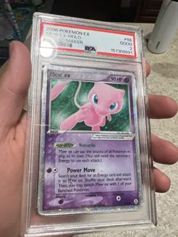 SWIRL PSA 2 2006 Pokemon EX Legend Maker Mew EX Holo Foil 88/92 Rare - Image 3