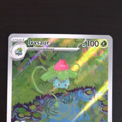 Ivysaur 167/165 NM Illustration Rare Holo Pokemon Card - Scarlet & Violet 151 - Image 3
