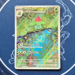 Ivysaur 167/165 [Scarlet & Violet 151] NM Illustration Rare Pokemon - Image 1