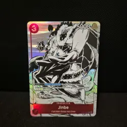 One Piece Jinbe ST01-005 ALT ART FOIL 2023 PROMO GIFT COLLECTION PSA 10 GEM MINT - Image 1
