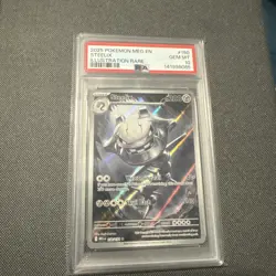 2025 POKEMON MEG EN-MEGA EVOLUTION ILLUSTRATION RARE #150 STEELIX PSA 10 - Image 1