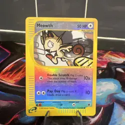 Meowth Expedition Near Mint Reverse Holo English 121/165 Pokemon Card WOTC 2002 - Image 2