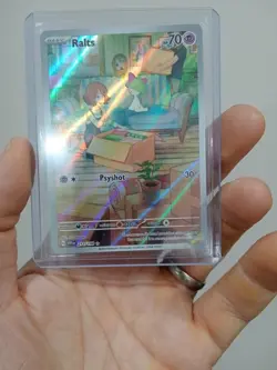Pokemon TCG Ralts 211/198 SV01 Scarlet & Violet Illustration Rare Holo Eng 2023 - Image 1