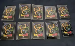 DBZ CCG TCG Saiyan Saga Limited Foil x10 Card Lot NM/LP - Image 2