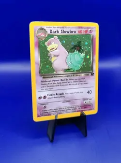 Dark Slowbro 12/82 Team Rocket Set Holo Rare Pokemon Card Nintendo TCG WOTC NM - Image 2