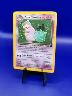 Dark Slowbro 12/82 Team Rocket Set Holo Rare Pokemon Card Nintendo TCG WOTC NM - Image 3