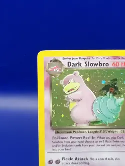 Dark Slowbro 12/82 Team Rocket Set Holo Rare Pokemon Card Nintendo TCG WOTC NM - Image 4