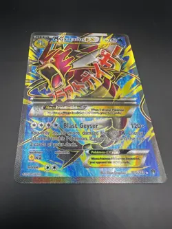 M Gyarados EX - XY Breakpoint Holo Card 115/122 - Exc - 2016 - Image 3