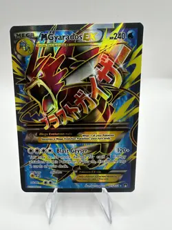 M Gyarados EX - XY Breakpoint Holo Card 115/122 - Exc - 2016 - Image 4