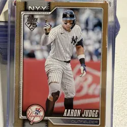 Topps 2026 Series 1 Aaron Judge #1 New York Yankees Gold /2026 - Image 1