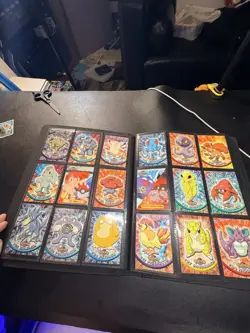 Vintage Pokemon TOPPS Cards Binder Lot ALL Non-Holo 360 Cards NM Pack Fresh - Image 3