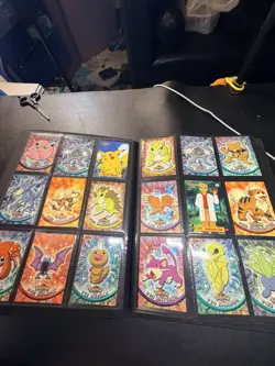 Vintage Pokemon TOPPS Cards Binder Lot ALL Non-Holo 360 Cards NM Pack Fresh - Image 5