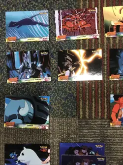Vintage Topps Pokemon TCG Mewtwo Strikes Back Lot of 39 Cards With Foils & Holos - Image 2