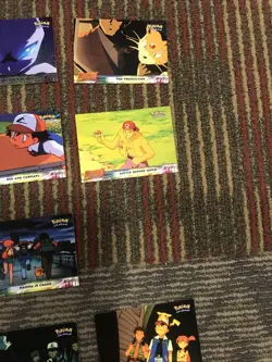 Vintage Topps Pokemon TCG Mewtwo Strikes Back Lot of 39 Cards With Foils & Holos - Image 4