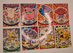 Vintage Topps Pokemon Lot of 8 Alakazam Cubone Electabuzz Jigglypuff TV Animated - Image 1
