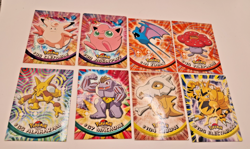 Vintage Topps Pokemon Lot of 8 Alakazam Cubone Electabuzz Jigglypuff TV Animated - Image 2