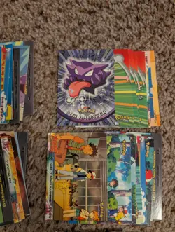 Vintage Pokemon Topps Series 2 Orange Islands TV Trading Cards Lot of 68 - Image 2