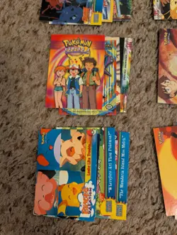 Vintage Pokemon Topps Series 2 Orange Islands TV Trading Cards Lot of 68 - Image 5