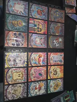 Vintage Topps Series 1 & 2 Pokemon | Assorted 31 Card Lot w/ 8 Holos | NM- MP - Image 2