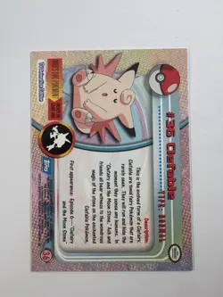 Topps Pokemon Clefairy #35 & Clefable #36 Card Lot Non Holo Vintage - Image 5