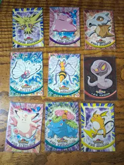 LOT OF 23 VINTAGE POKEMON CARDS 1998 TOPPS - Image 1