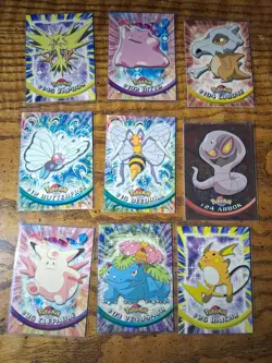 LOT OF 23 VINTAGE POKEMON CARDS 1998 TOPPS - Image 2