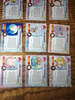LOT OF 23 VINTAGE POKEMON CARDS 1998 TOPPS - Image 3