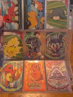 Vintage Pokemon Topps Series 2 Binder Lot 1999/2000 Mew Mewtwo Venusaur Pikachu - Image 2