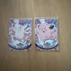 Clefairy #35 Clefable #36 151 Original Topps Pokemon Vintage Lot Cards 1999 set - Image 1