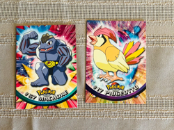 Lot (10) Vintage 1999 Topps Pokemon Series 1 TV Animation Cards - Image 3