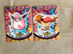 Lot (10) Vintage 1999 Topps Pokemon Series 1 TV Animation Cards - Image 5