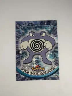 Pokemon Topps Poliwag #60 Poliwhirl #61 Poliwrath #62 Card Lot Vintage - Image 4