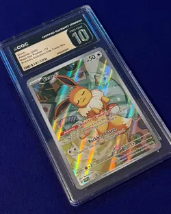CGC Pristine 10 Eevee #173 Prismatic Evolutions ETB Promo 2025 Pokemon PRISTINE - Image 2