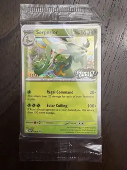 Pokemon Perfect Order Sealed Staff Promo*Serperior*Doublade*Barbaracle*Tyrantrum - Image 1