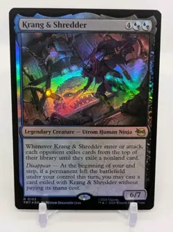 Krang & Shredder (Foil) MTG Teenage mutant ninja turtles 0153 - Image 1