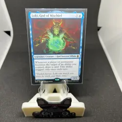 Loki, God of Mischief Marvel Super Heroes Regular. MTG Magic the Gathering. - Image 1