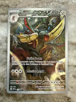 Kingambit - 130 Promo Holo NM Pokemon SV: Scarlet & Violet Promo Cards - Image 1