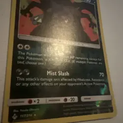 Greninja 117/214 Unbroken Bonds Reverse Holo Pokemon Card Charizard Shadow - Image 2
