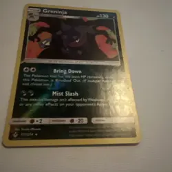 Greninja 117/214 Unbroken Bonds Reverse Holo Pokemon Card Charizard Shadow - Image 5