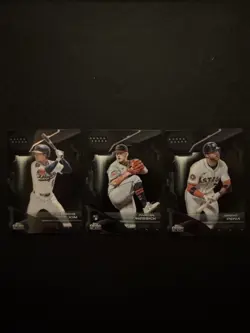2026 Topps Chrome Black 9 Card Base Lot Same Box - Kim, Jobe, Verlander, Marte - Image 2