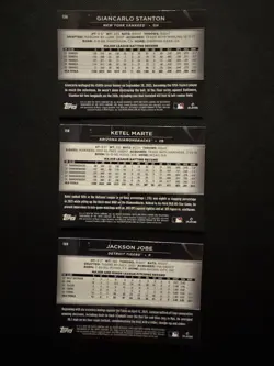 2026 Topps Chrome Black 9 Card Base Lot Same Box - Kim, Jobe, Verlander, Marte - Image 5