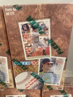 🔥🔥1994 Fleer Baseball Factory Sealed 5 Box Lot -9 Limited Edition Insert Sets - Image 2