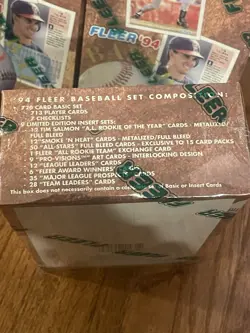 🔥🔥1994 Fleer Baseball Factory Sealed 5 Box Lot -9 Limited Edition Insert Sets - Image 3