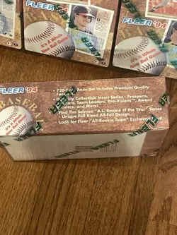 🔥🔥1994 Fleer Baseball Factory Sealed 5 Box Lot -9 Limited Edition Insert Sets - Image 5